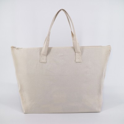 Amanda Cotton Canvas Natural Tote