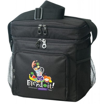 Deluxe Poly Cooler w/Lunch Bag (10.5"x11"x6.5")