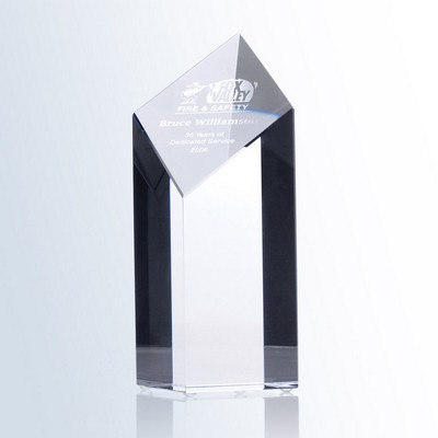 Diamond Tower Large Optic Crystal Award