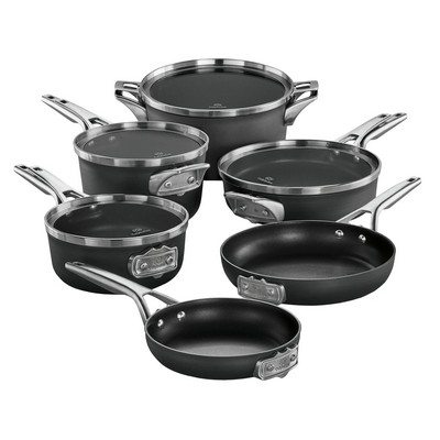 Calphalon® Premier™ Space Saving Hard-Anodized Nonstick 10 Pc Cookware Set