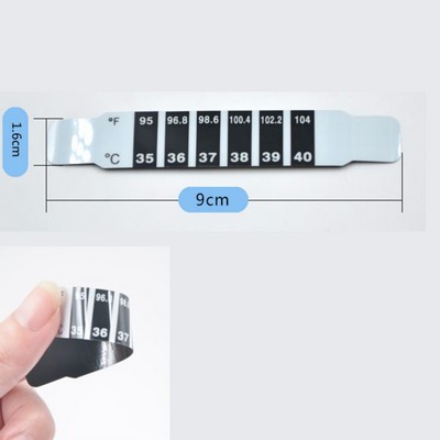 Easy Read Reusable Fever Thermometer Strip