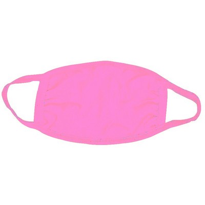 Light Pink Cotton Face Mask