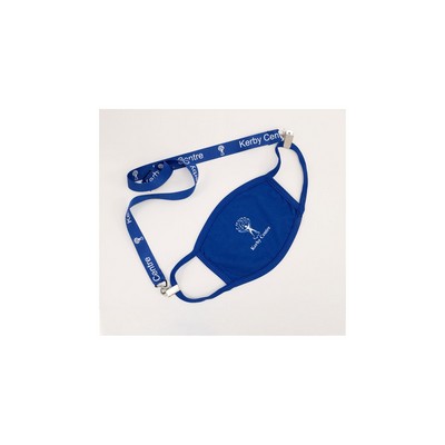 Silkscreened Mask Lanyard