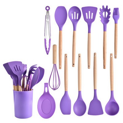 12 Pcs Silicone Kitchen Cooking Utensils Tool Set