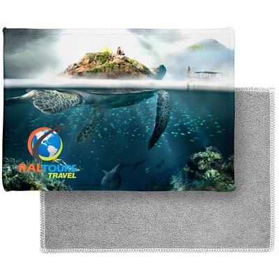 5x7 Microfiber Terry Towel - 400GSM - Sublimation (Factory Direct - 10-12 Weeks Ocean)