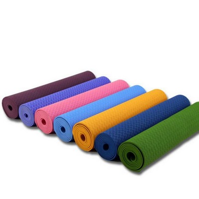 Single Layer Yoga Mat Fitness Mat Pilates