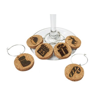 Wine Glass Rings Tag