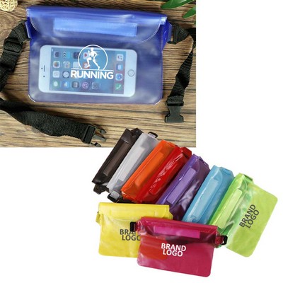 Waterproof Waist Fanny Pack PVC Dry Pouch Case