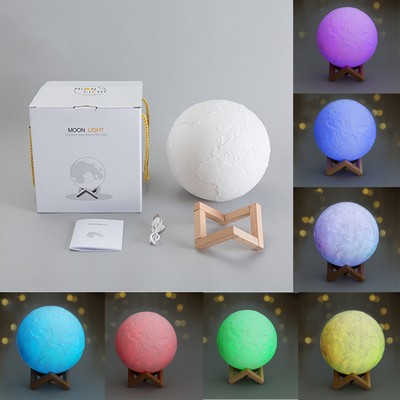 4.73 Inch Seven Color Globe Light