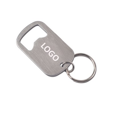 Dog tag Bottle Opener Key Chains