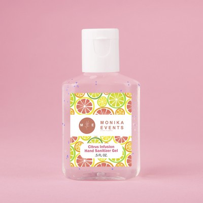 Hand Sanitizer Gel With Moisture Beads: 1/2 oz Travel Size