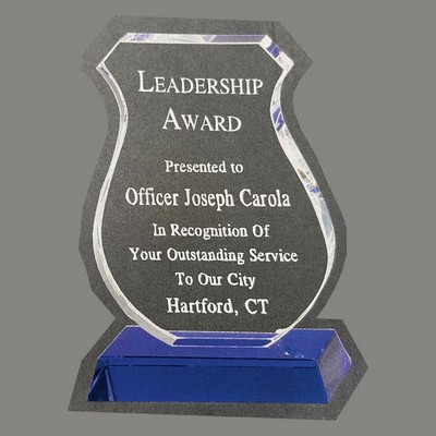 Crystal Badge Design Award to Honor Police and Firefighters