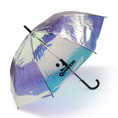 Wordsworth Iridescent Umbrella - Black