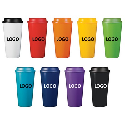 Custom Plastic Double Wall Tumbler