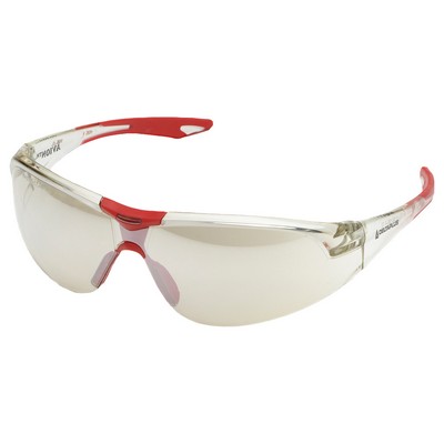 Avion Safety Glasses, Red Temples with In-Out Lens