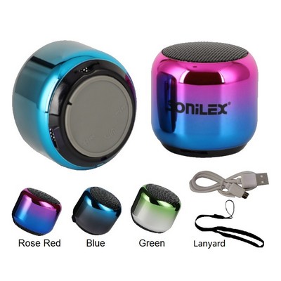 New Mini Gradient Cylinder Bluetooth Speaker