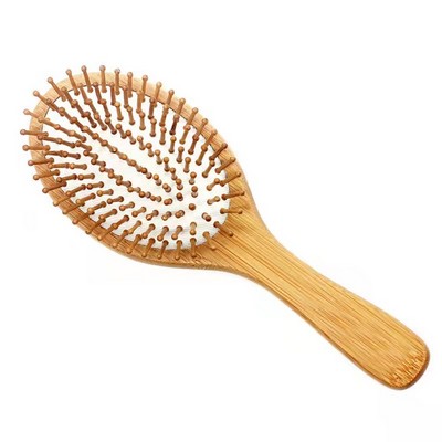 Bamboo Paddle Hair Brush and Comb