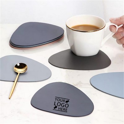 Non-Slip Leather Coaster