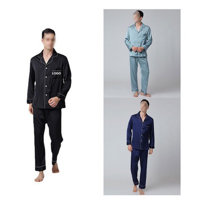 Classic Satin Pajamas For Men