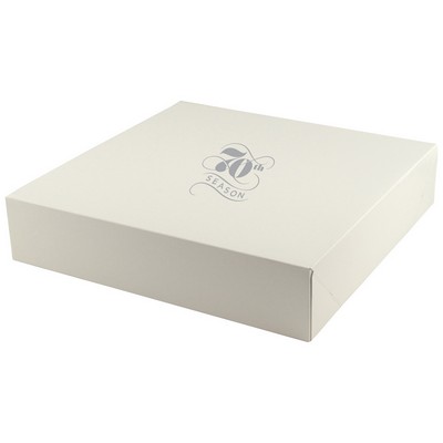 White Gloss Gift Box (14"x14"x3")