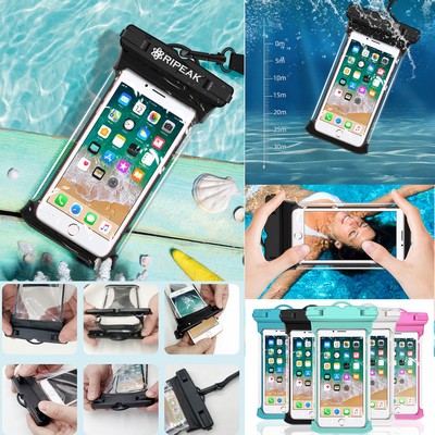 TPU Waterproof Bag For 7'' Mobile Phone