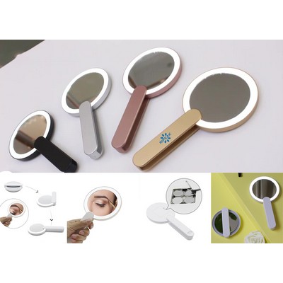 Folded LED Cosmetic Mirror