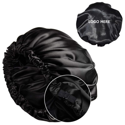 2-PLY Satin Sleep Hair Cap Bonnet