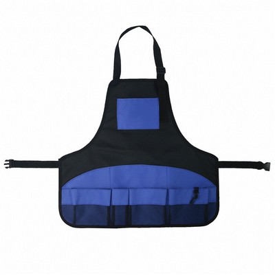 Canvas Work Tool Apron With Pockets