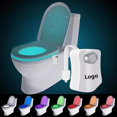 Motion Sensor Toilet Bowl Night Light Lamp