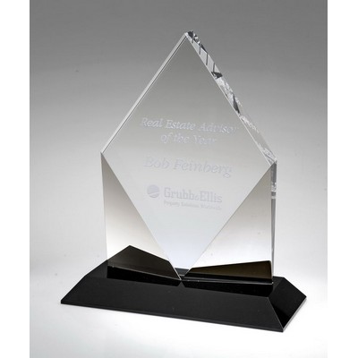 Greystone Crystal Award, 9"H