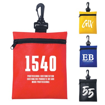 Non-Woven Zippered Pouches