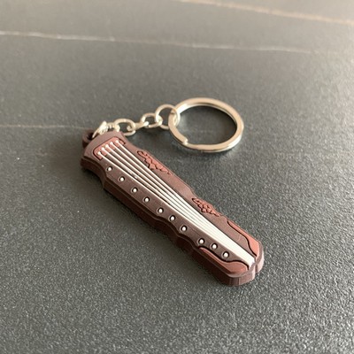 Silicone Guqin Keychain