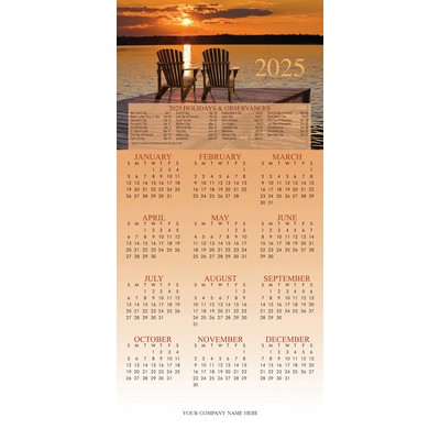 By the Lake Calendar Cards