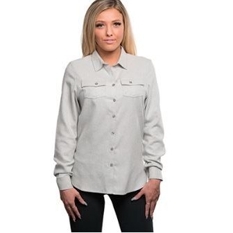 Burnside® Women's Solid Flannel Shirt