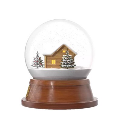 Custom Christmas Snow Globe