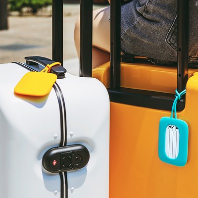 Multi Color Silicone Luggage Tag