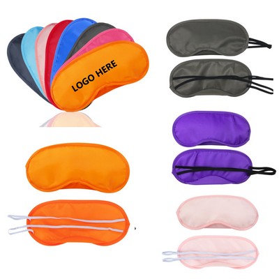 Adjustable Fit Satin Sleep Mask