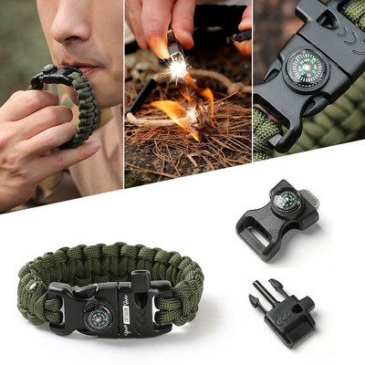 Fire Starter Paracord Survival Bracelet