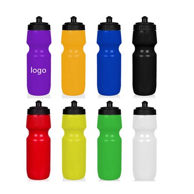 24 oz Sports and Fitness Squeeze Water Bottles