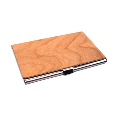 Customized Business Wooden Card Holder