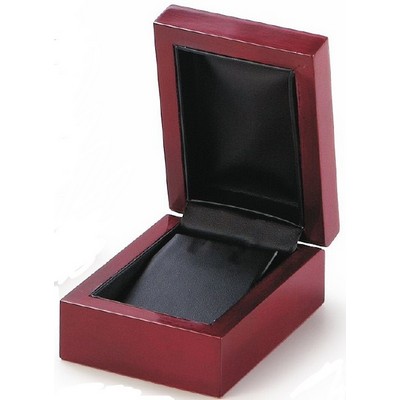 Mahogany Wood Pendant Box