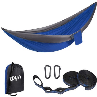 Portable Swing Hammock With 2 Tree Straps