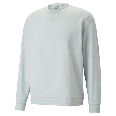 Puma Cloudspun Heather Crewneck (cat logo - back neck)