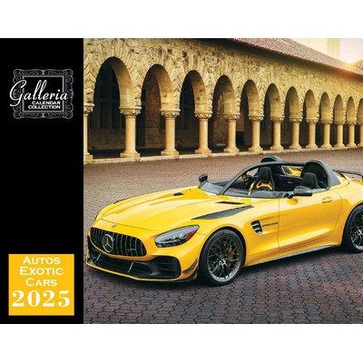 Galleria Wall Calendar 2025 Exotic Cars (English/Spanish)