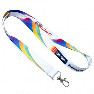 5/8 Full Color Sublimated Lanyard