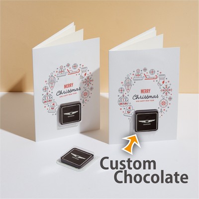 Customizable Chocolate Greeting Card