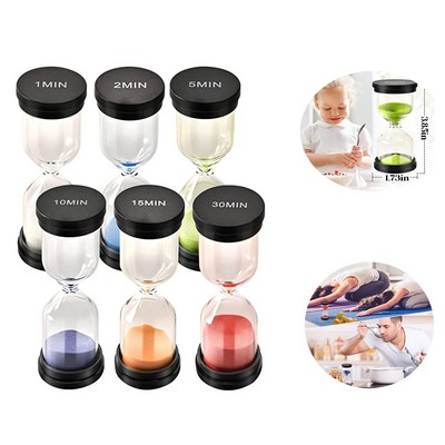 Colorful Sand Timers for Kids