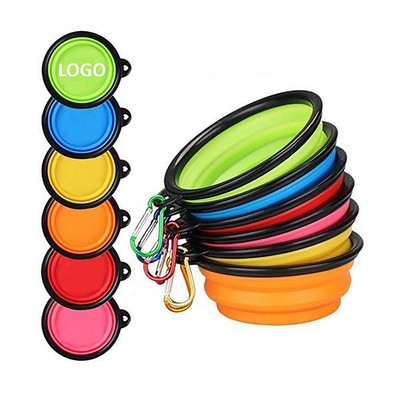 Collapsible Dog Bowl With Carabiner