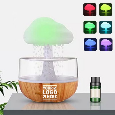 Raining Cloud Night Light Aromatherapy Essential Oil Diffuser