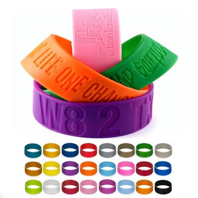 1" Silicone Bracelet